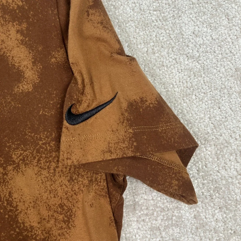 Nike Mens Large Dallas Cowboys T-Shirt Brown Salute to Service Bleach Wash Star - Picture 5 of 9